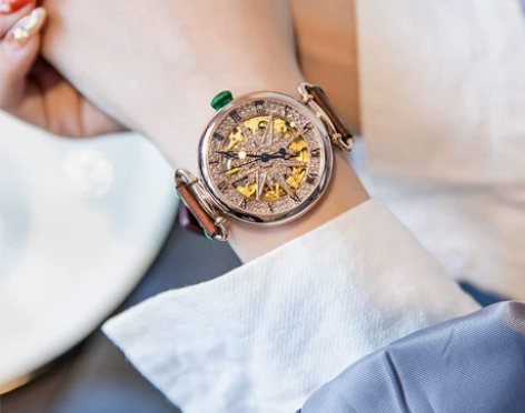 ?蒂玮娜手表女霸气时尚名牌大表盘轻奢小众防...