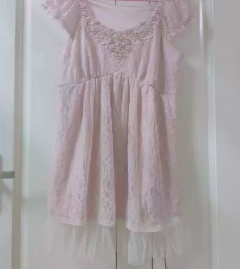 粉红玛丽风格连衣裙 梦丽莎风格上衣 大码重...