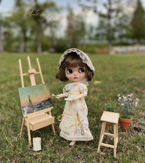 Blythe小布娃衣【起风了】完售展示 手...