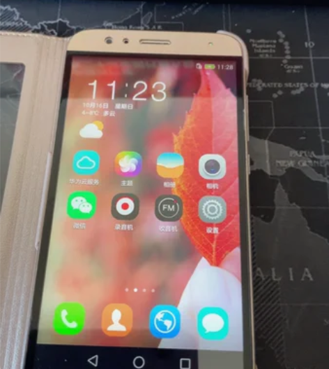 华为麦芒4，家里老太太用的，当老年机用，功...