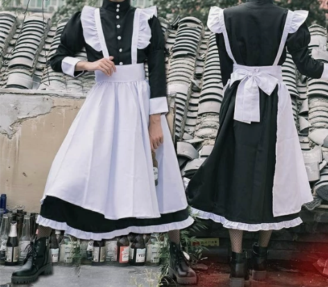 男仆装cosplay服女装大佬女仆日系洛丽...