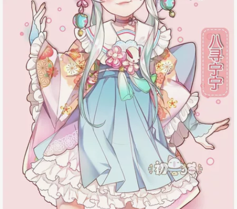 八寻宁宁大正和服洋装cos大全套 从头到脚...