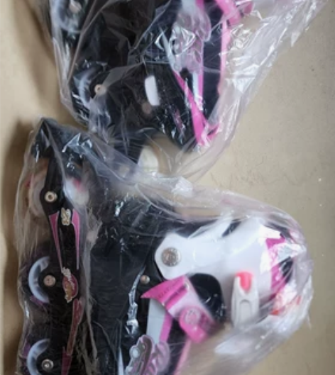 贵派仕旱冰鞋/溜冰鞋  粉红色    尺码...