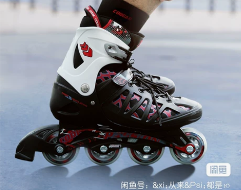 美洲狮青少年直排轮滑鞋溜冰鞋成人男女旱冰鞋...
