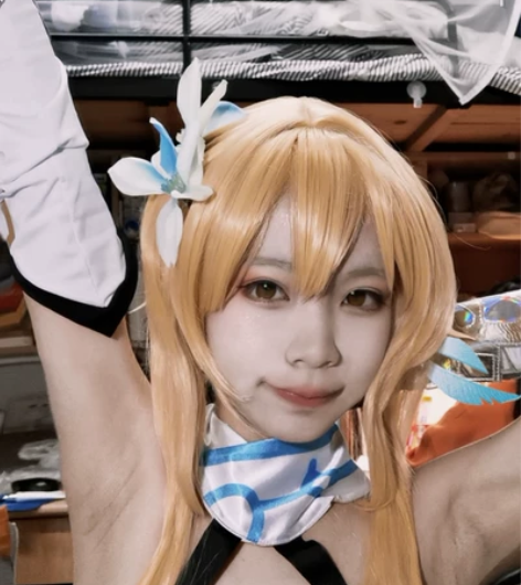 【租】原神cos荧 旅行者 包括：衣服（c...