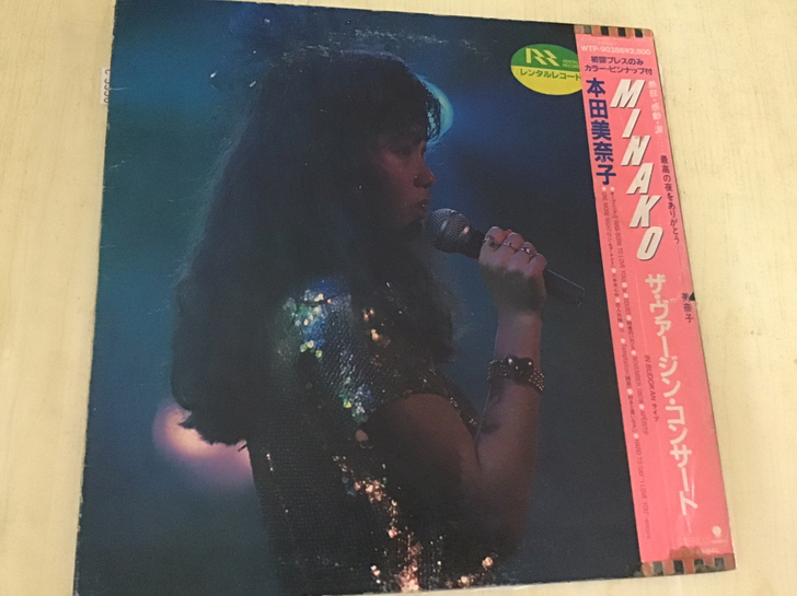 本田美奈子 演唱会 黑胶唱片