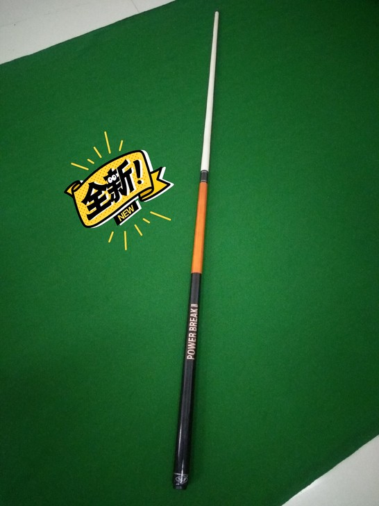 台球杆。全新SLP13mm枫木冲跳一体杆，...