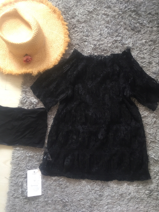 欧衫两件套 褶皱蕾丝衫抹胸 一套59包邮