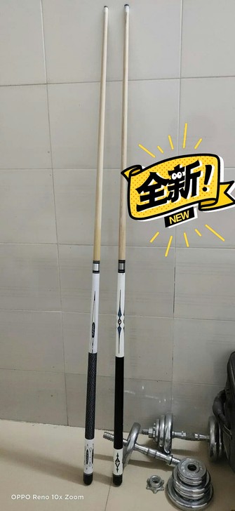 升级做奶爸不玩了,美洲豹台球杆中头杆##a...