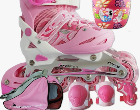 金峰蓝色 直排轮，不退不换哦！ 感兴趣的话...