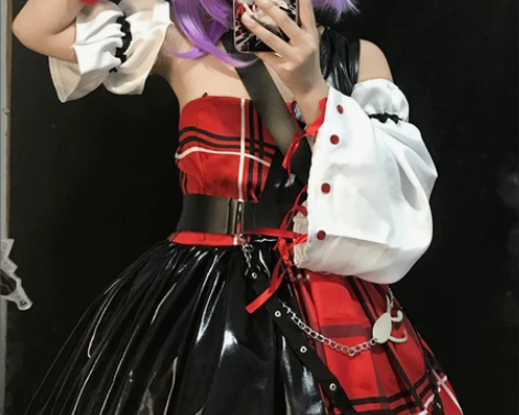 【现货】王者荣耀小乔音你心动cos服有假发...