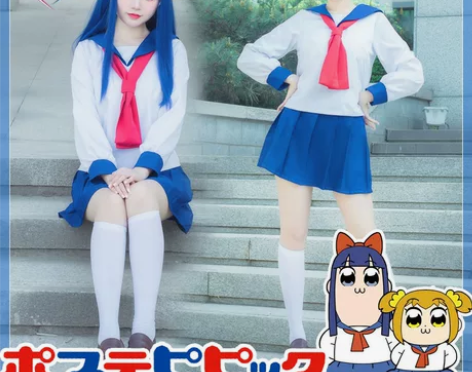 漫衣尚pop子和pipi美的日常海军领水手...