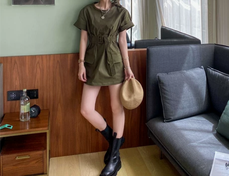 美洋MEIYANG【清仓特卖捡漏】军旅风短...