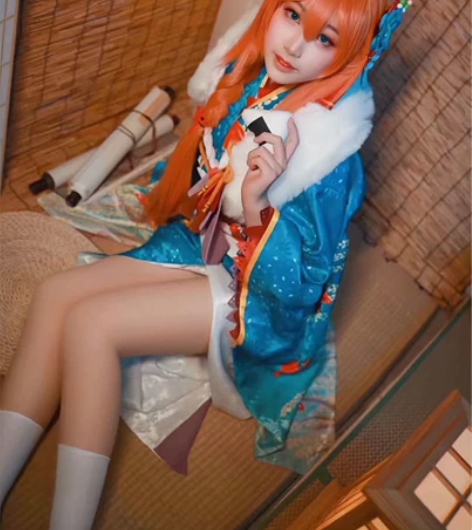 次元依公主连结佩可莉姆cos和服大全套无袜...