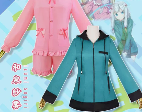 情色漫画老师 纱雾cos服大全套 睡衣+外...