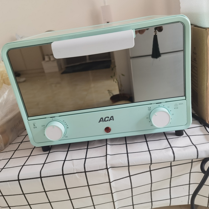 ACA复古电烤箱ALY12KX13J家用烘焙