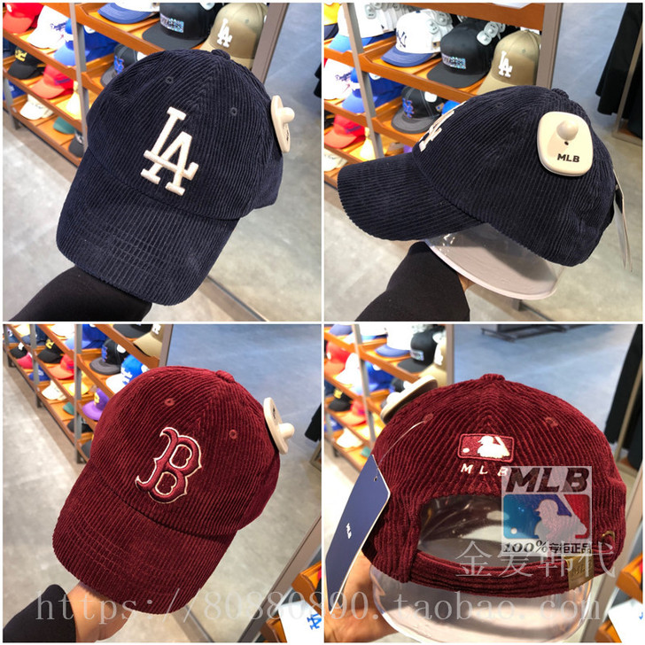 MLB 帽子 蓝色带过一次无瑕疵