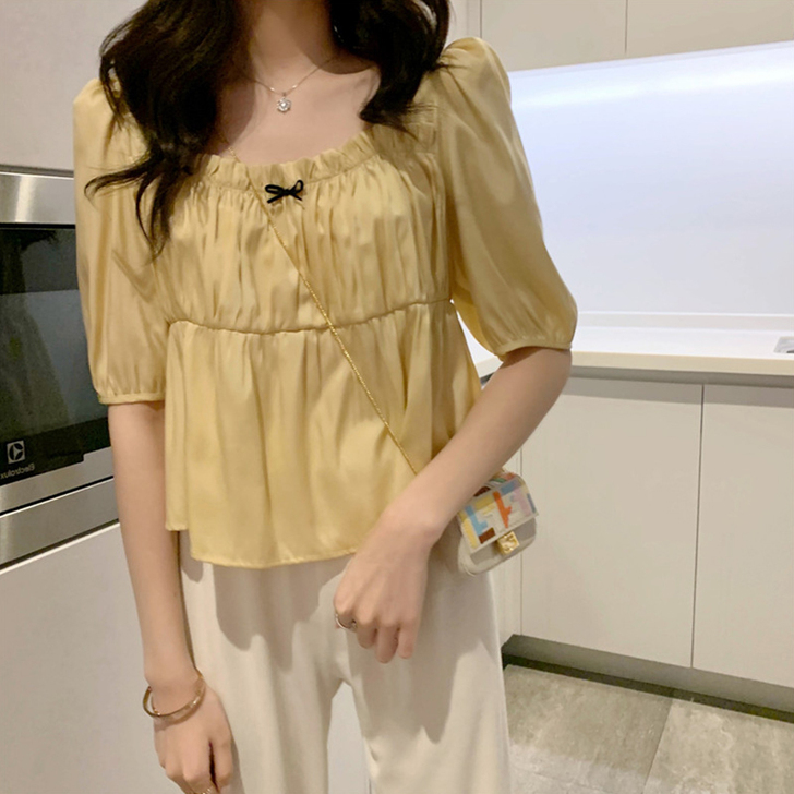 遇形 蕾丝雪纺衫