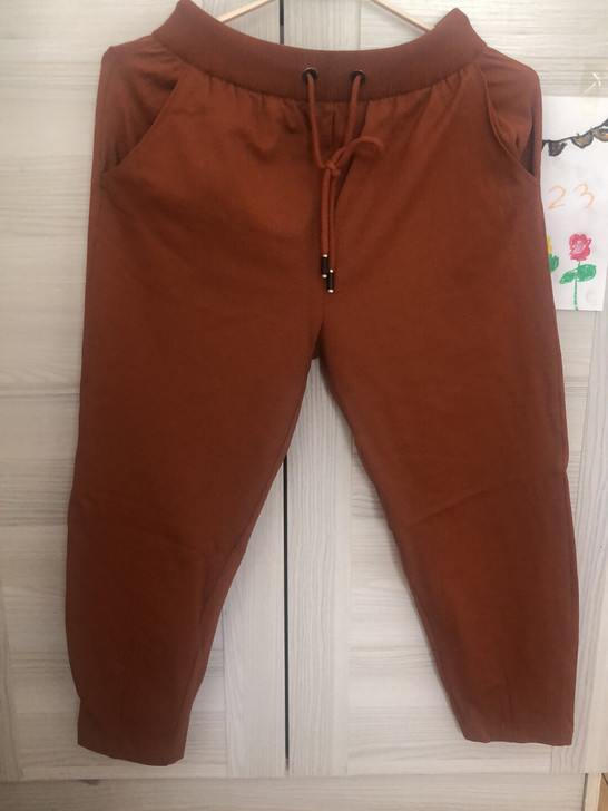 女款   焦糖色   冰丝裤  适合115...