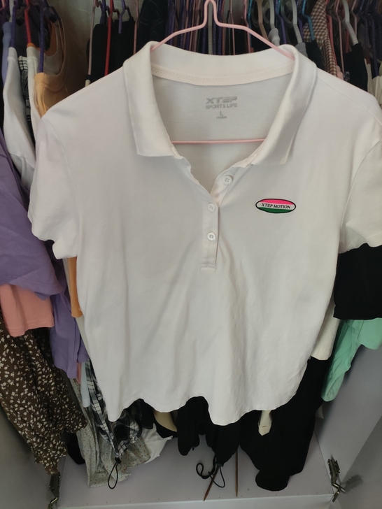 特步短袖    穿过一两次  s码