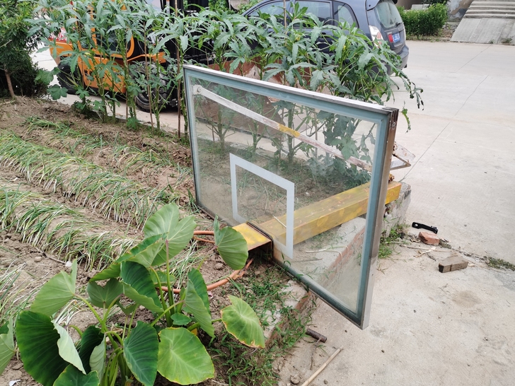 自己家篮球框，村里修路碍事了，低价出售！！...