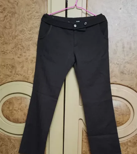 毛呢女长裤，带腰带 衬布 九成新 规格，1...