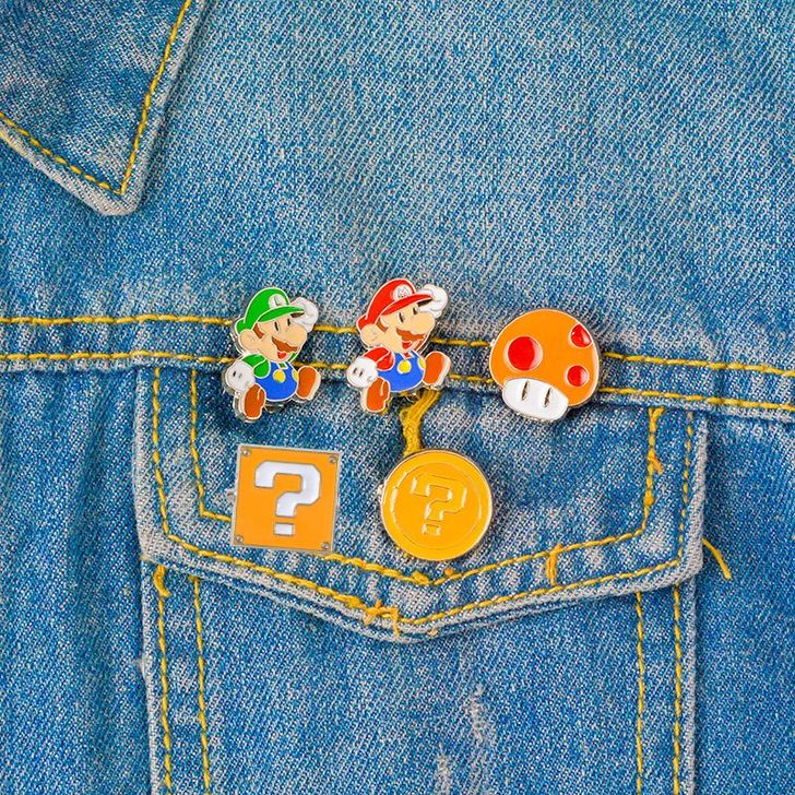 创意合金徽章 卡通胸针扣针