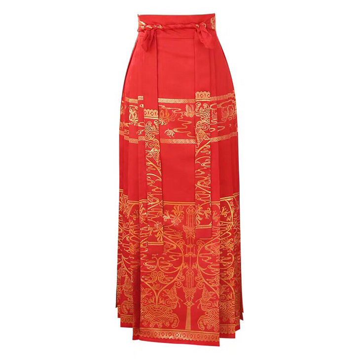 池夏 曼珠沙华洛离原创明制改良汉服女彼岸花...