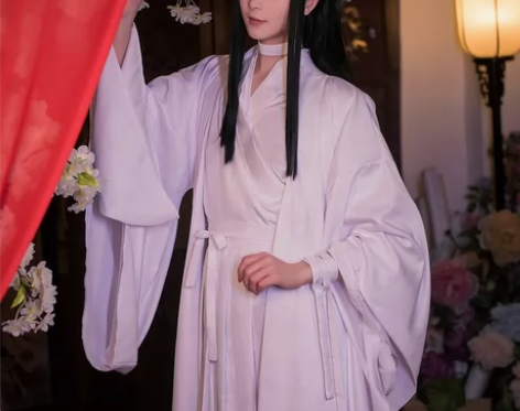 天官赐福cos服谢怜套装 无假发，无斗笠。...