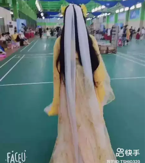 叶蓁殉国 华丽古装cosplay 白浅/君...