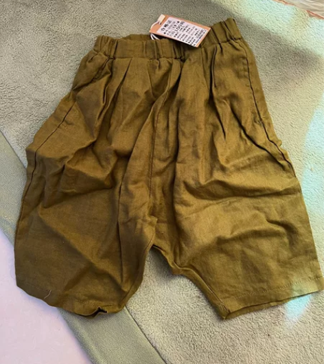 100码的5分棉麻裤，长裤一条，牛仔裤一条...