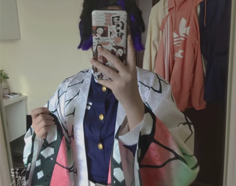 多肉君胡蝶忍cos服  除假发外其他都有（...