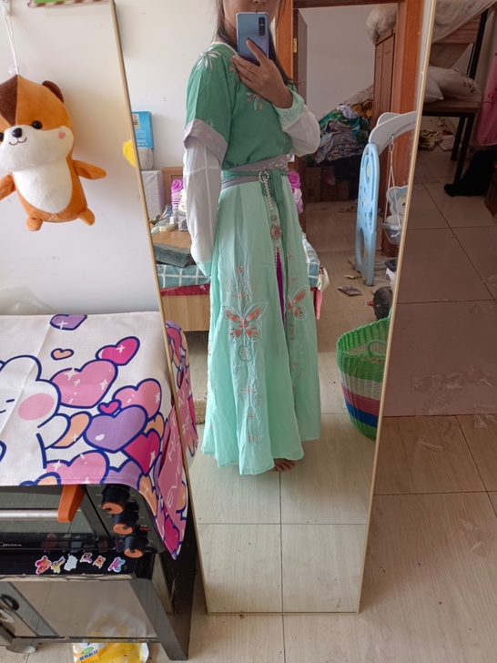 汉服三件套，褙子款，这款比上襦的要好看
