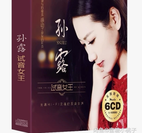 孙露cd唱片专辑发烧试音碟片经典歌曲无损黑...