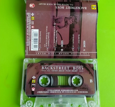 新好男孩 绝不让你心碎 磁带 欧美歌...