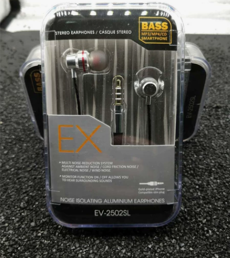 工厂直销低价金属重低音耳机手机入耳式耳麦线...