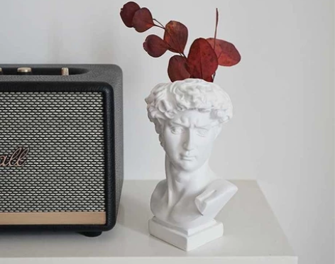 店铺不开了，处理！ins风大卫花瓶笔筒雕像...