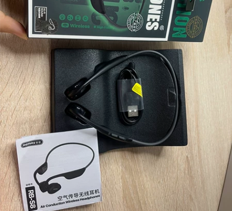 Remax骨传导无线耳机空气传导蓝牙耳机磁...