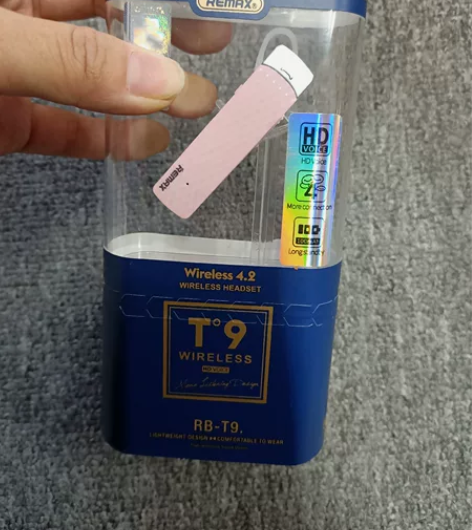 REMAX/睿量 无线蓝牙耳机T9挂耳式时...