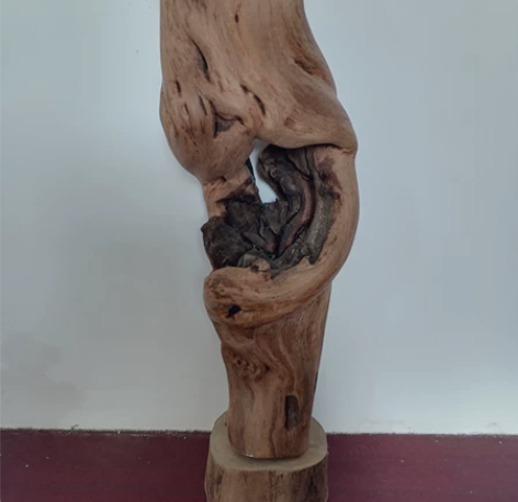 深山实木艺术品摆件 木雕 随形天然原木老料...