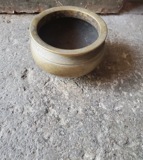 日本进口二手高岗回流西洋铜器 香炉 熏香炉...