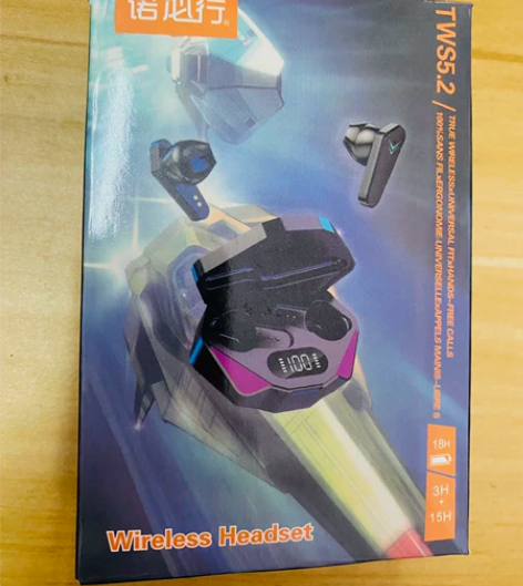 诺必行游戏专用无延迟蓝牙耳机无线电竞手游耳...