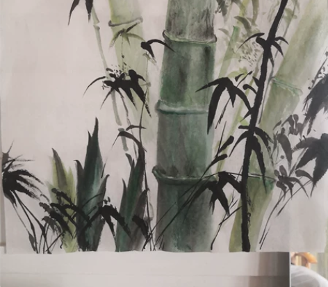 山水画，花卉画， 国画 34 ×34?全新...