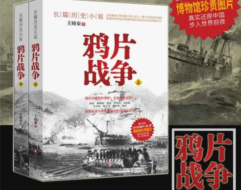 历史小说 历史小说读物鸦片战争珍贵史实照片...