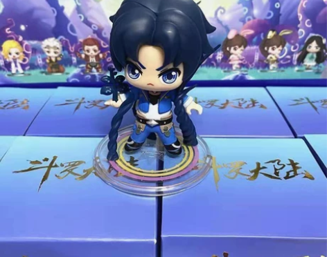 斗罗大陆动画系列盲盒人物模型唐三小舞公仔摆...