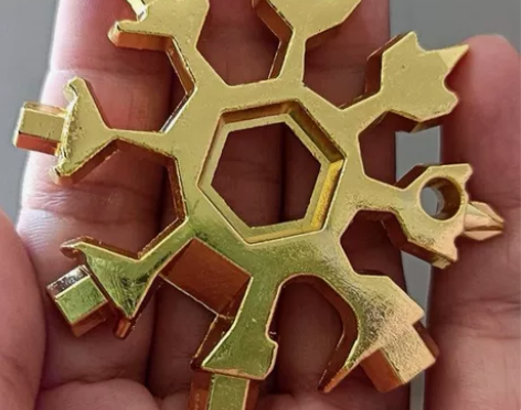 【5.9包邮】厂家直销多功能雪花扳手迷你螺...