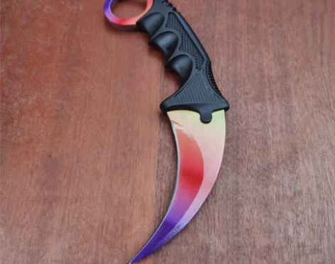 战狼鹰爪刀CSGO爪子刀弯刀小刀防身刀冷兵...