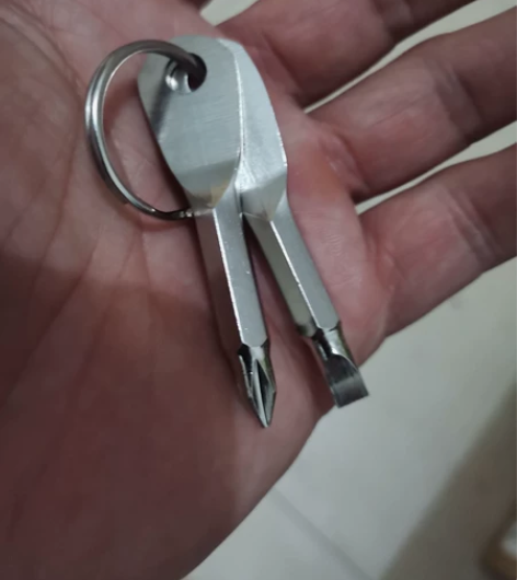 便携螺丝刀 精铸钢迷你一字十字多功能工具 ...