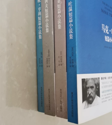 二手书，小说 马克吐温，莫泊桑，契诃夫，欧...