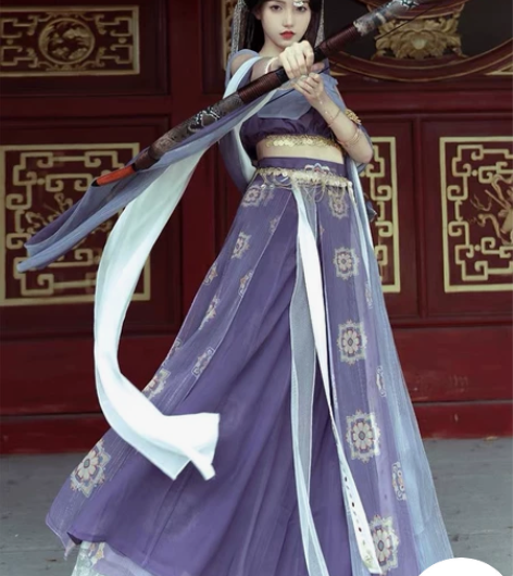 【收】紫色捌伍柒原创琼瑶公主异域风敦煌飞天...